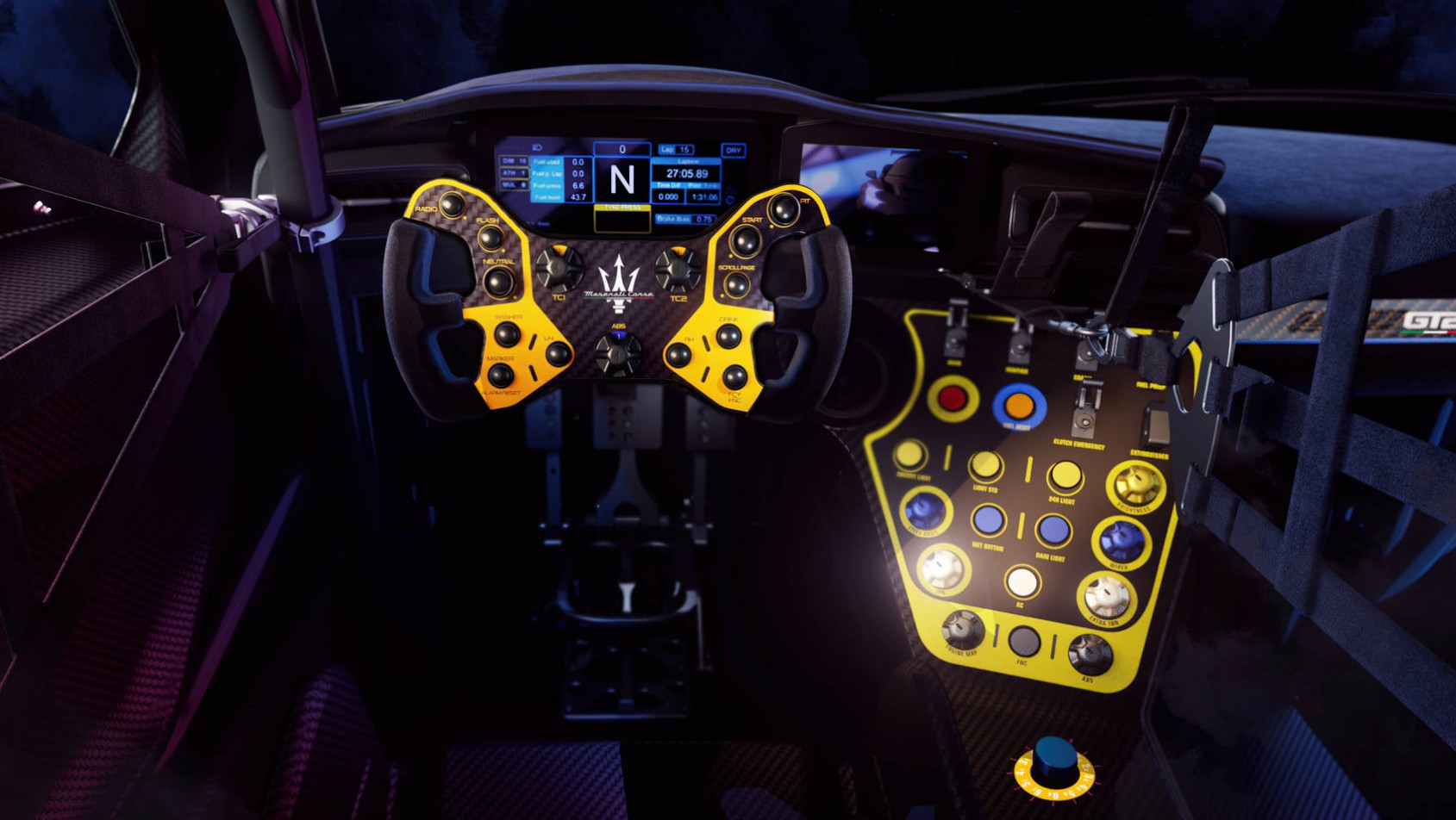 Maserati MC20 GT2 Maserati MC20 GT2 kierownica