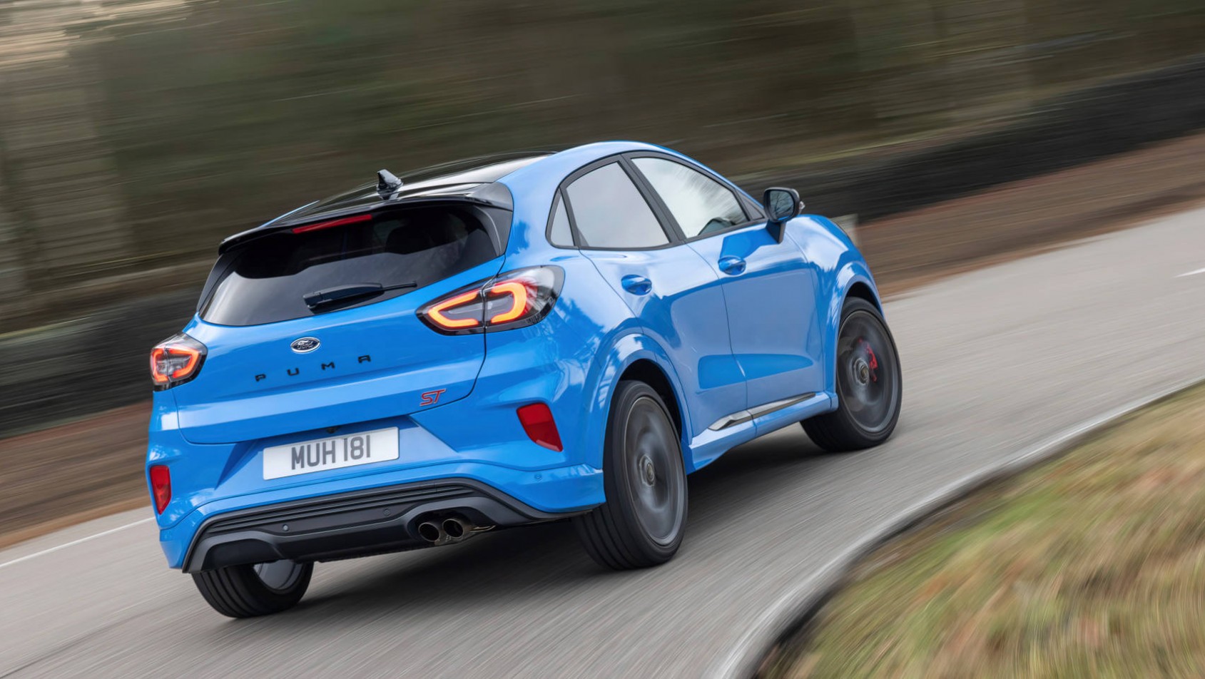 Ford Puma ST Ford Puma ST prawy tył dynamiczne