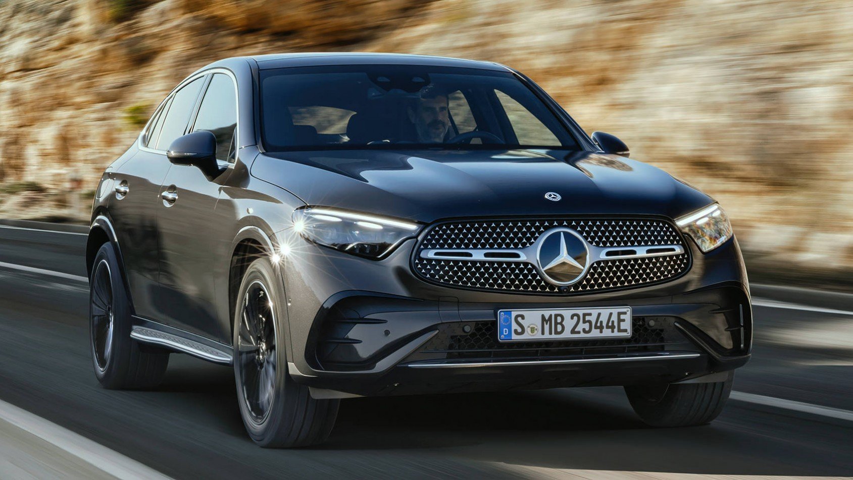 Mercedes GLC Mercedes GLC Coupe FL przód dynamiczne