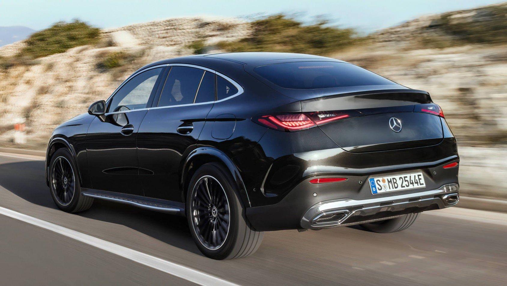 Mercedes GLC Mercedes GLC Coupe FL lewy tył