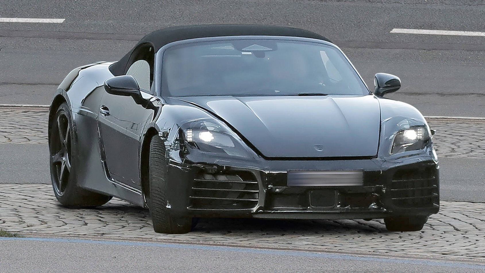 Porsche Boxster EV przód