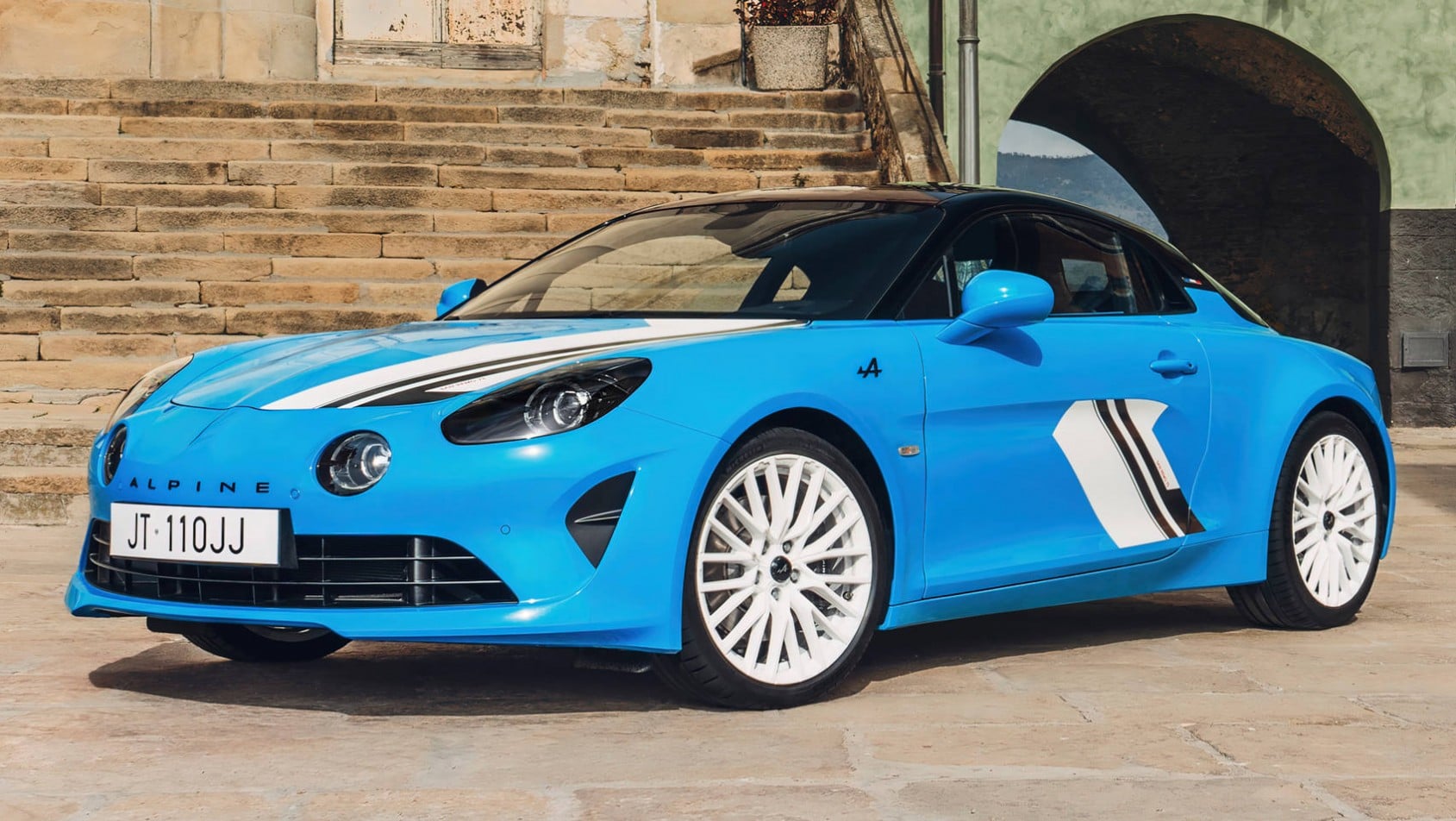 Alpine A110 San Remo 73 sylwetka
