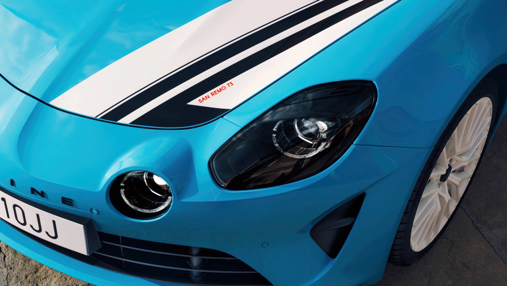 Alpine A110 San Remo 73 detal