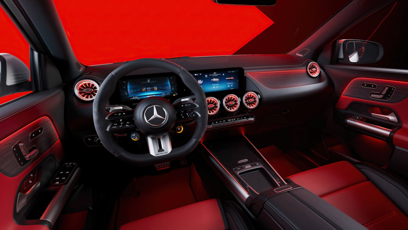 Mercedes GLA 2023 Mercedes-AMG GLA 35 wnętrze