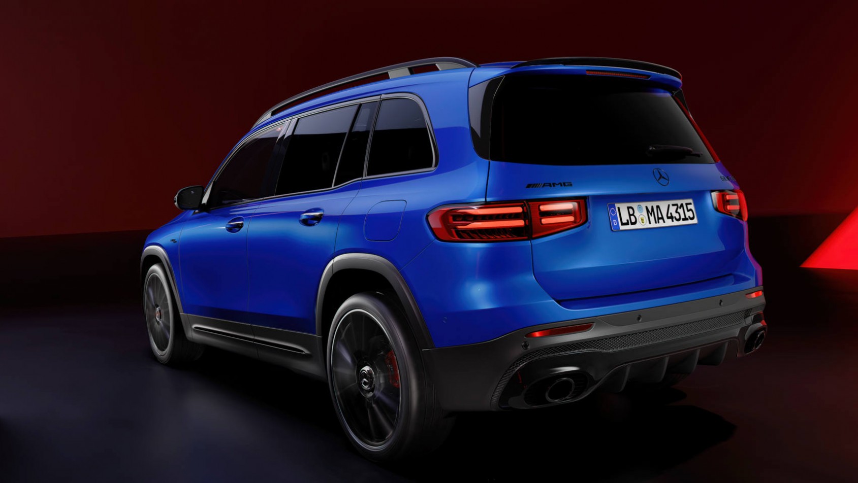 Mercedes GLB 2023 Mercedes-AMG GLB 35 tył