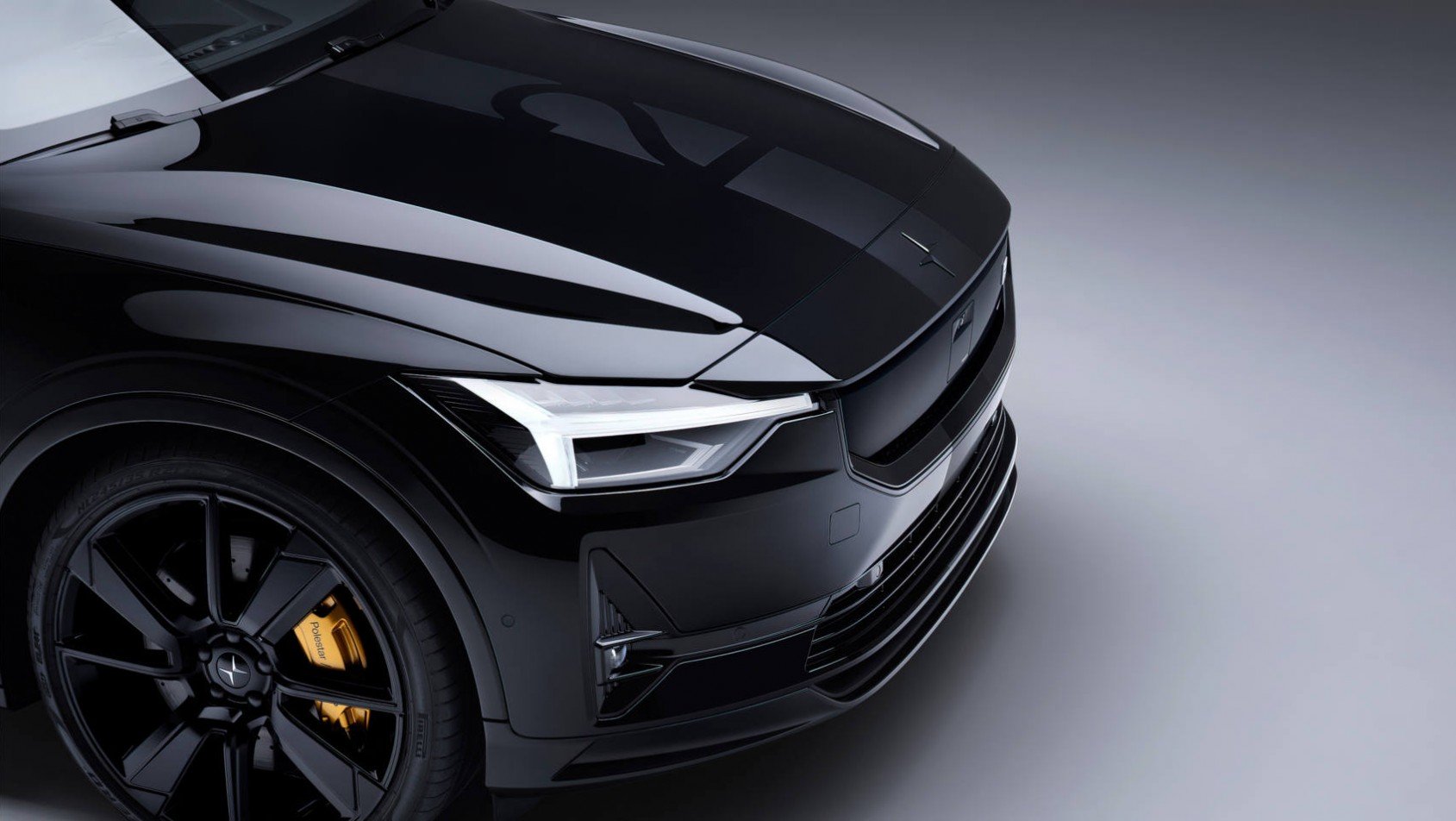 Polestar 2 BST Edition 230 czarny sylwetka