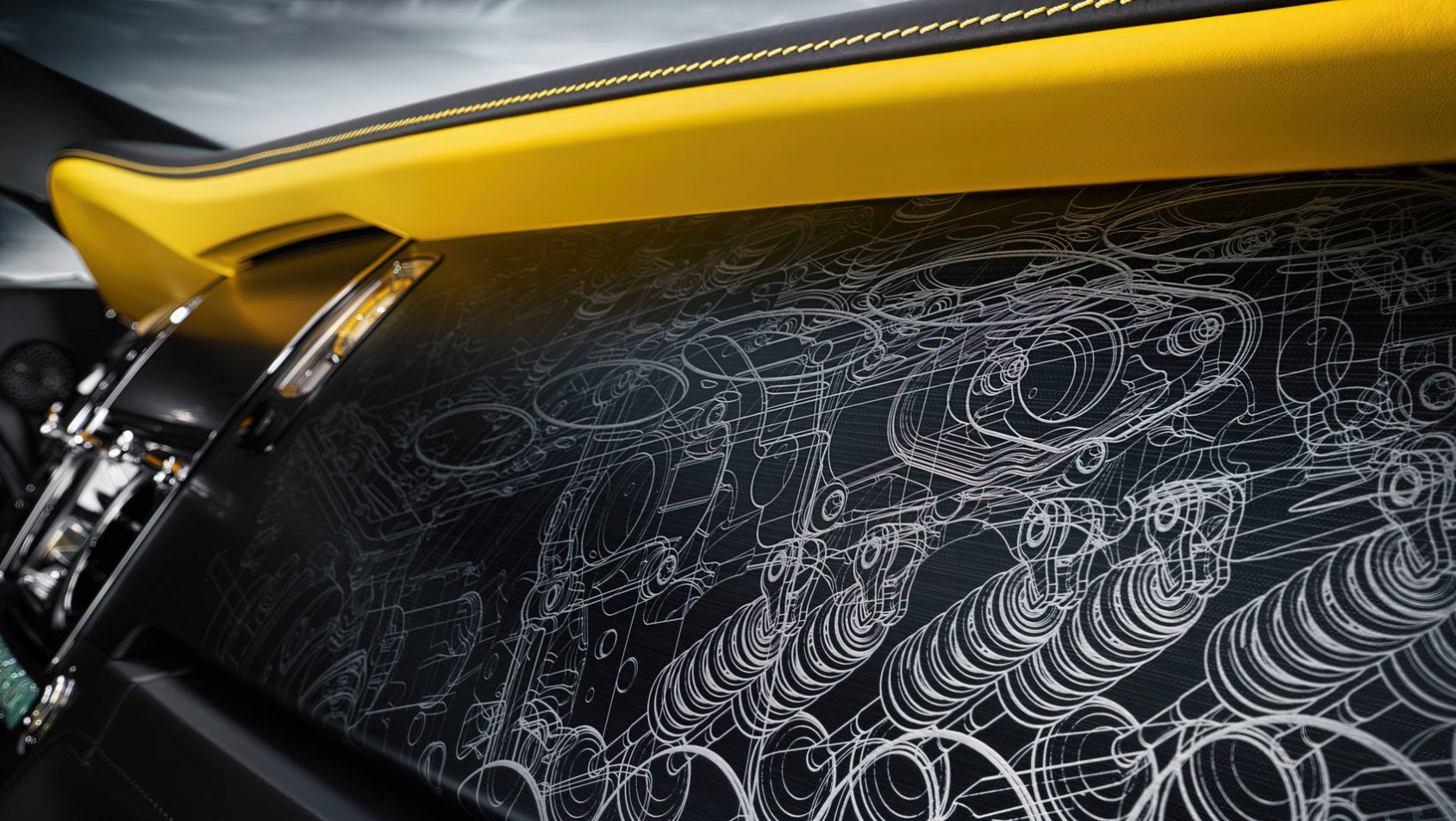 Rolls-Royce Wraith Black Arrow wykończenie wnętrza