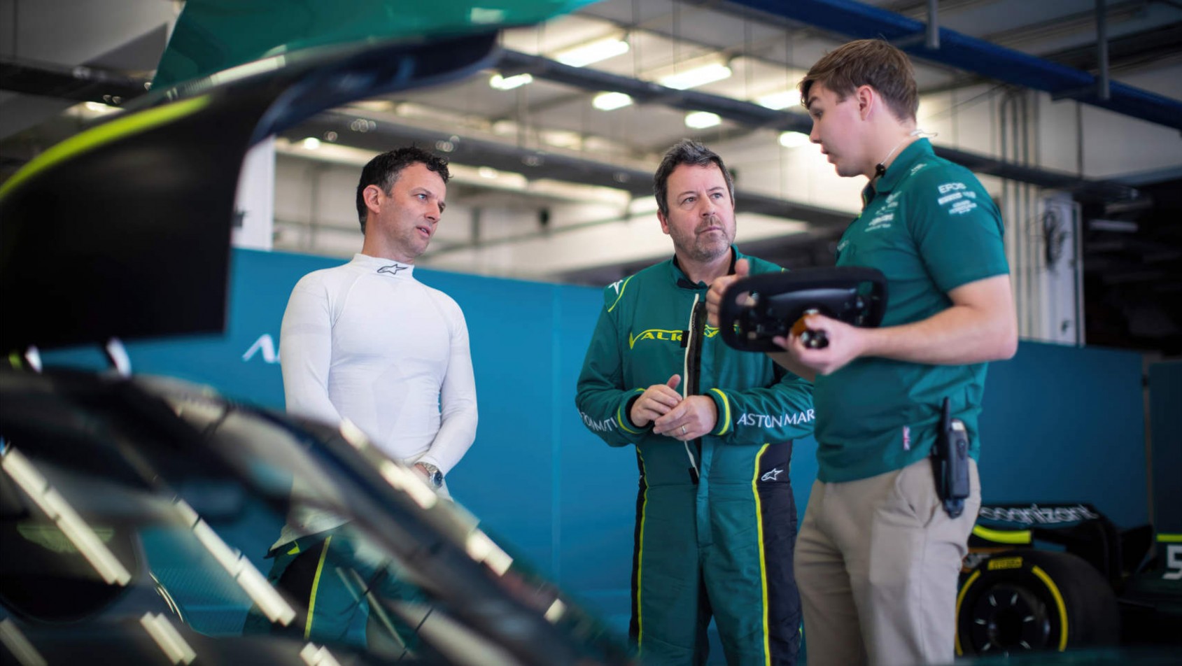Aston Martin Valkyrie Aston Martin Valkyrie - rozmowa przed wyjazdem na tor