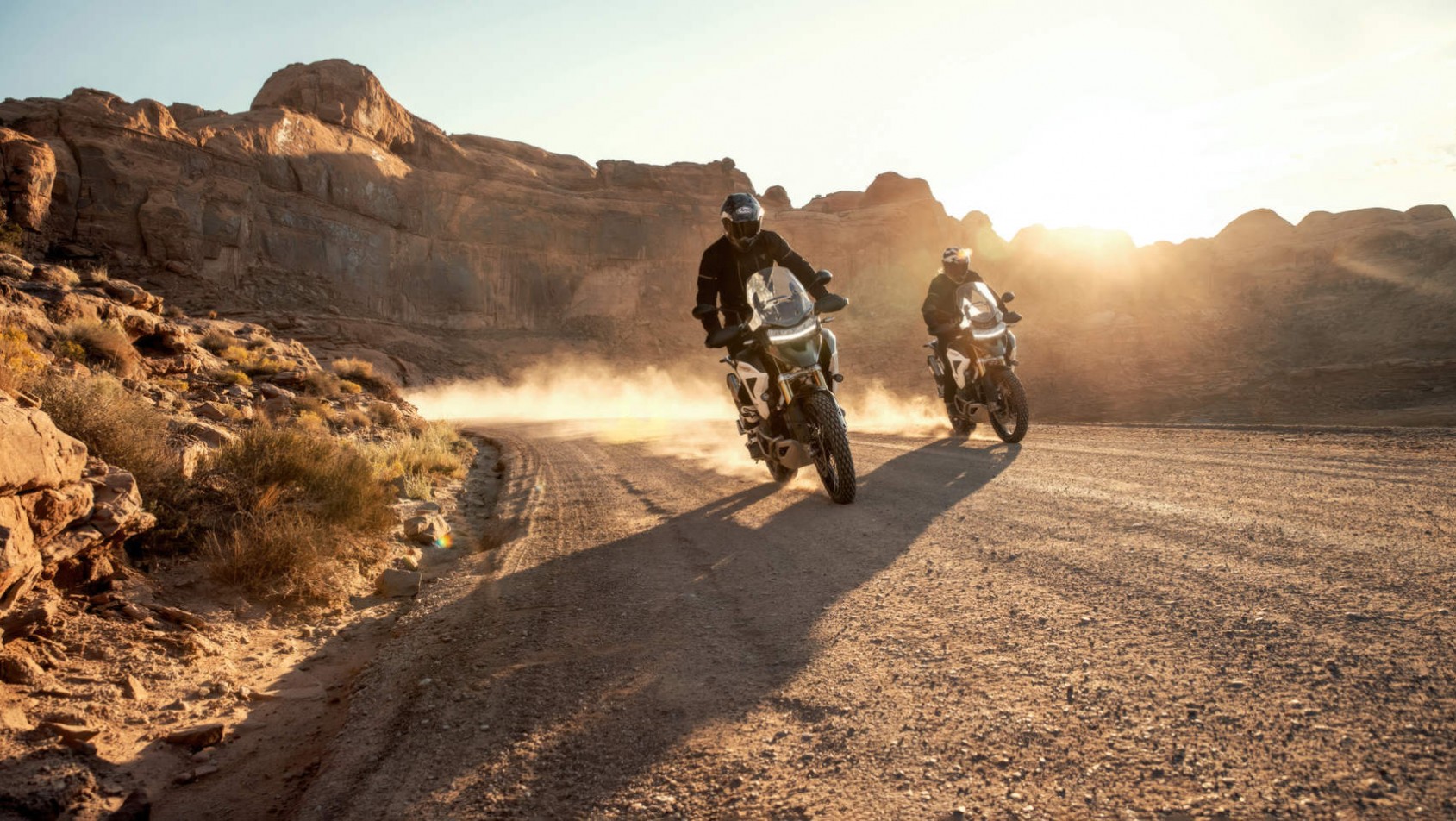 Triumph Tiger 1200 Rally Pro w trasie