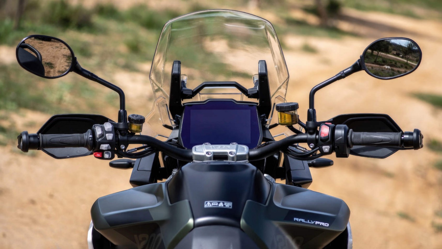 Triumph Tiger 1200 - kierownica