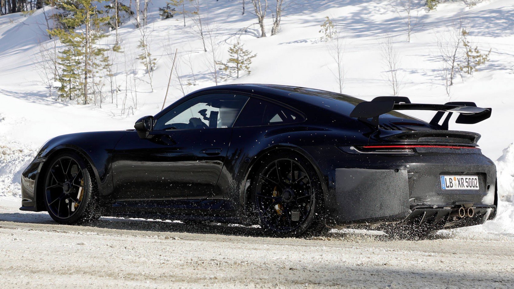 Porsche 911 GT3 2024 Porsche 992.2 GT3 spyshot