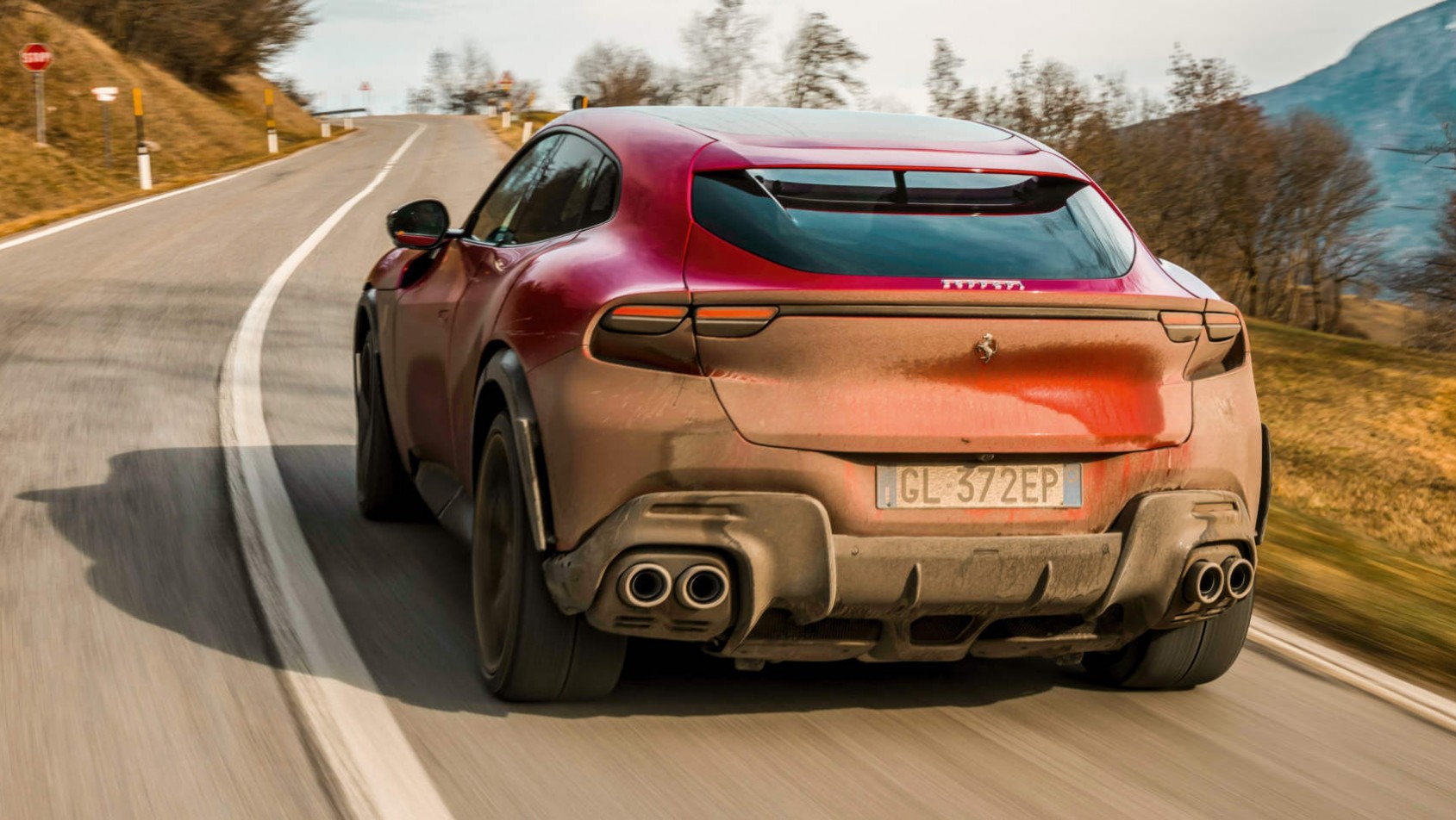 Ferrari Purosangue Ferrari Purosangue - tył auta