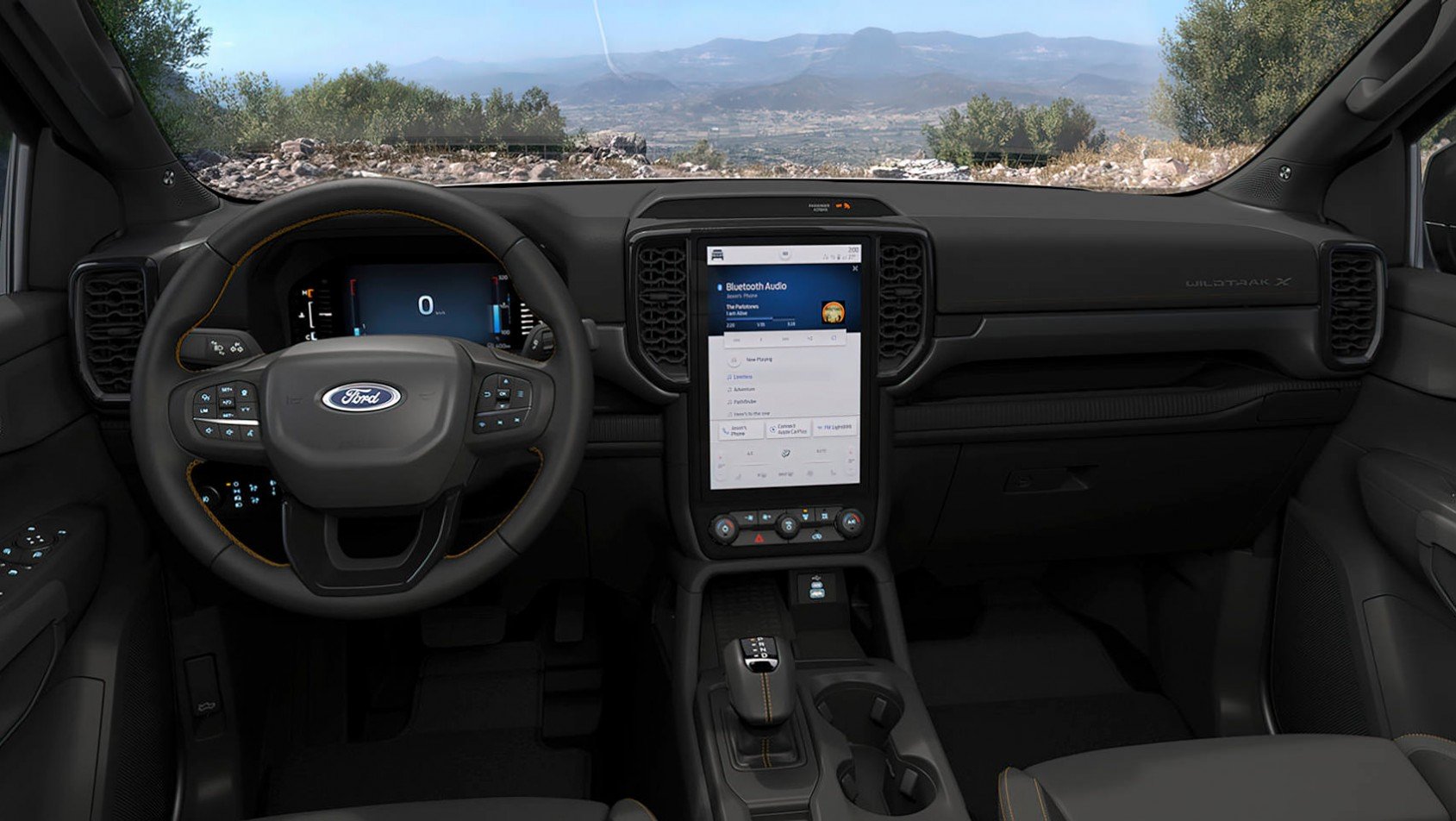 Ford Ranger wnętrze