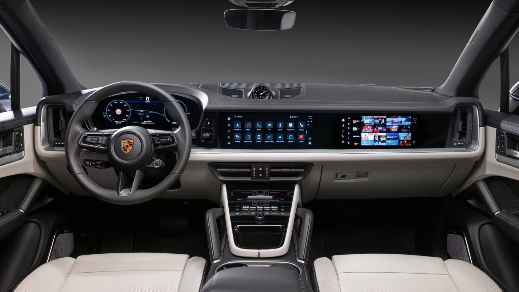 2023 Porsche Cayenne kokpit