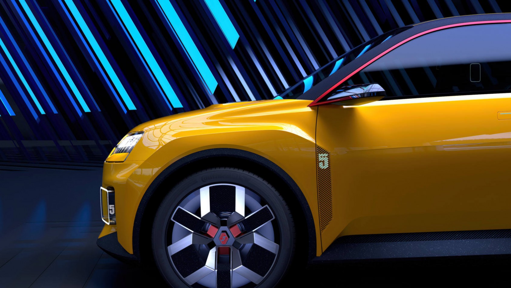 Renault 5 2024 Renault 5 EV koncept koło