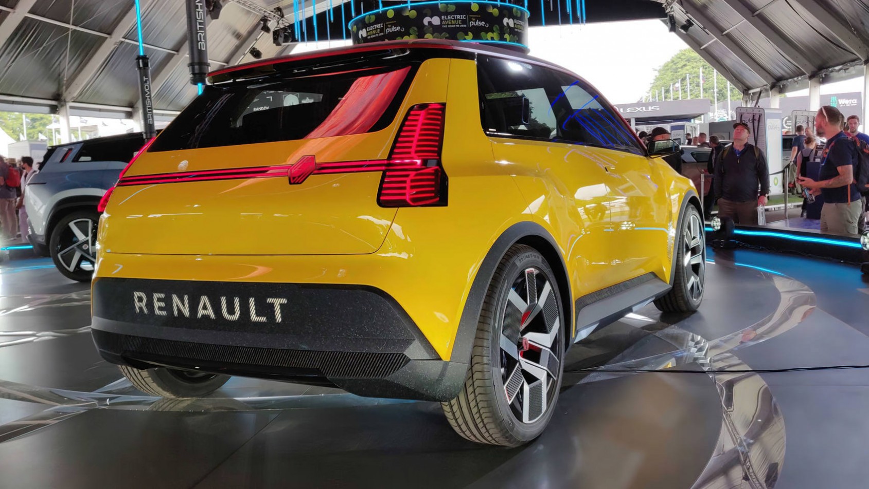 Renault 5 2024 Renault 5 EV koncept tył