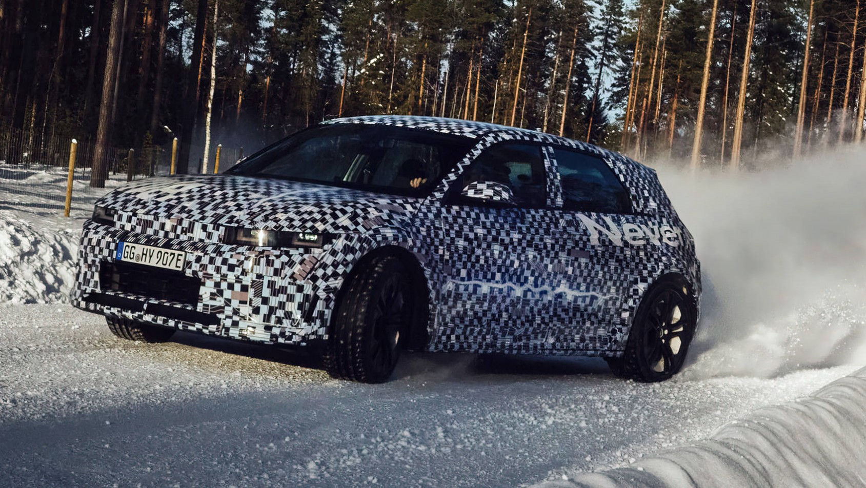 Hyundai Ioniq 5 Hyundai Ioniq 5 N drifting