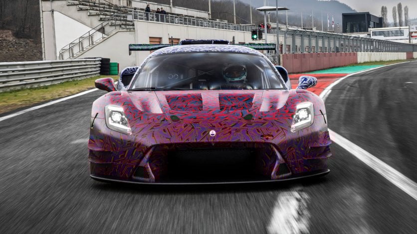 Maserati MC20 GT2 Maserati MC20 GT2 na torze