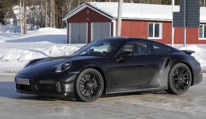 2024 Porsche 992.2 Turbo spyshot