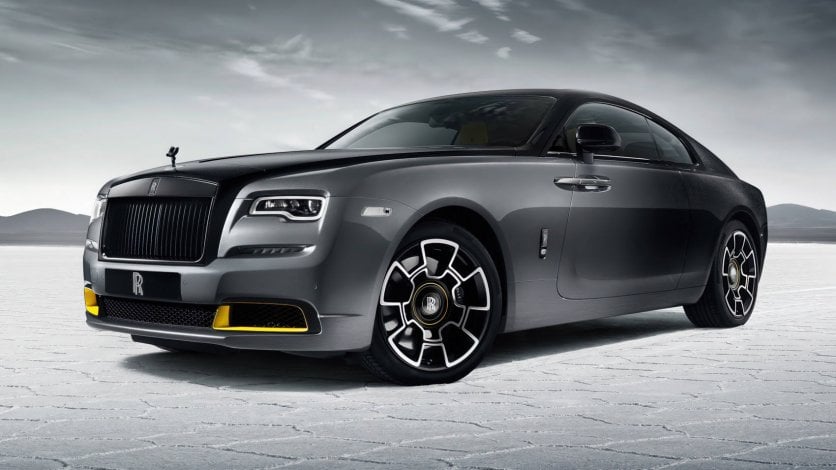 Rolls-Royce Wraith Black Arrow lewy przód