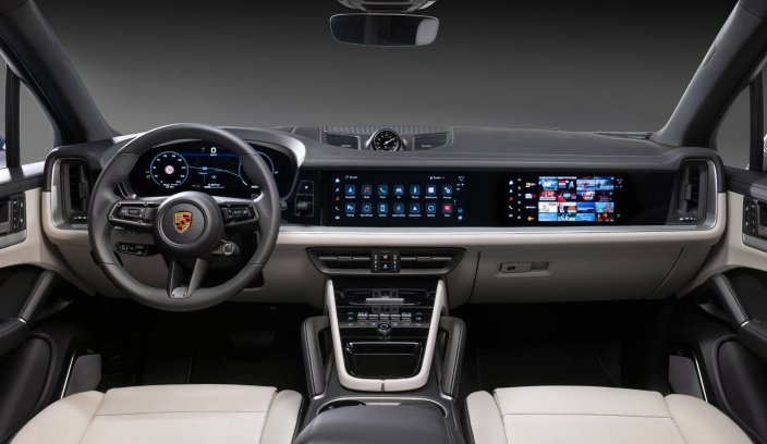 2023 Porsche Cayenne kokpit
