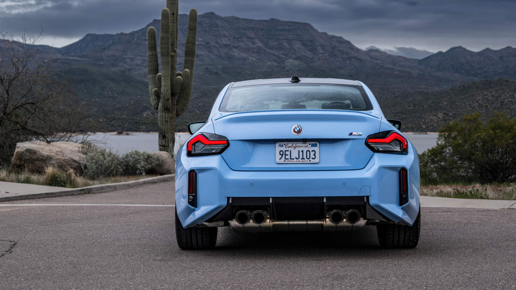 BMW M2 G87 - testy w Arizonie