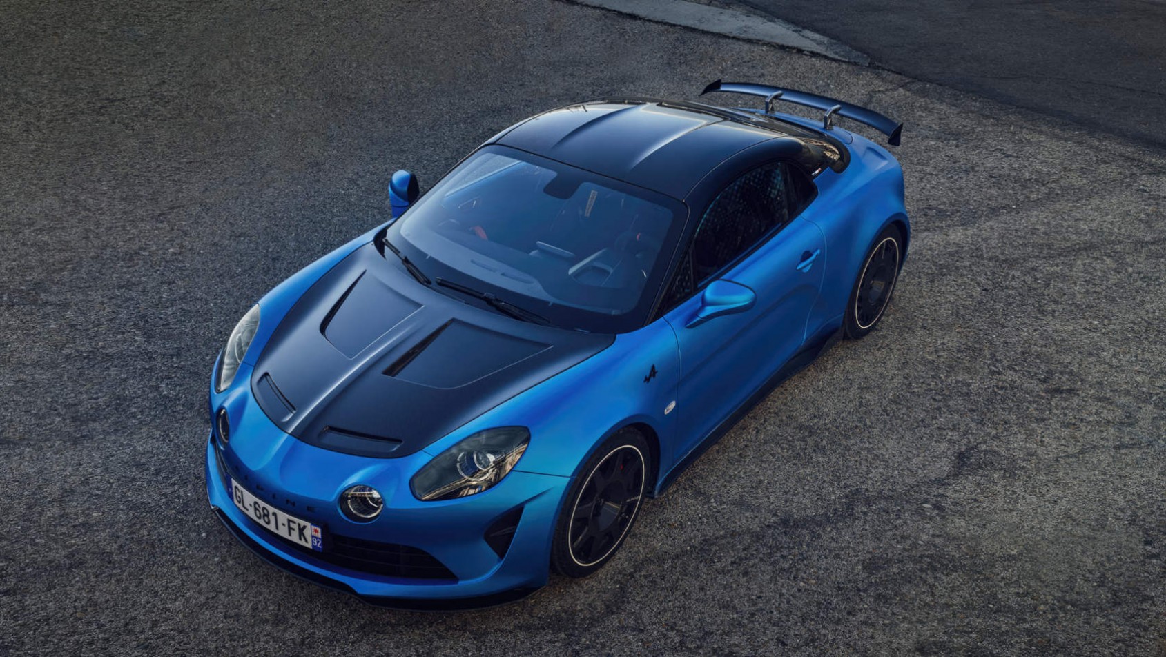 Alpine A110 R Alpine A110 R - karbonowe elementy