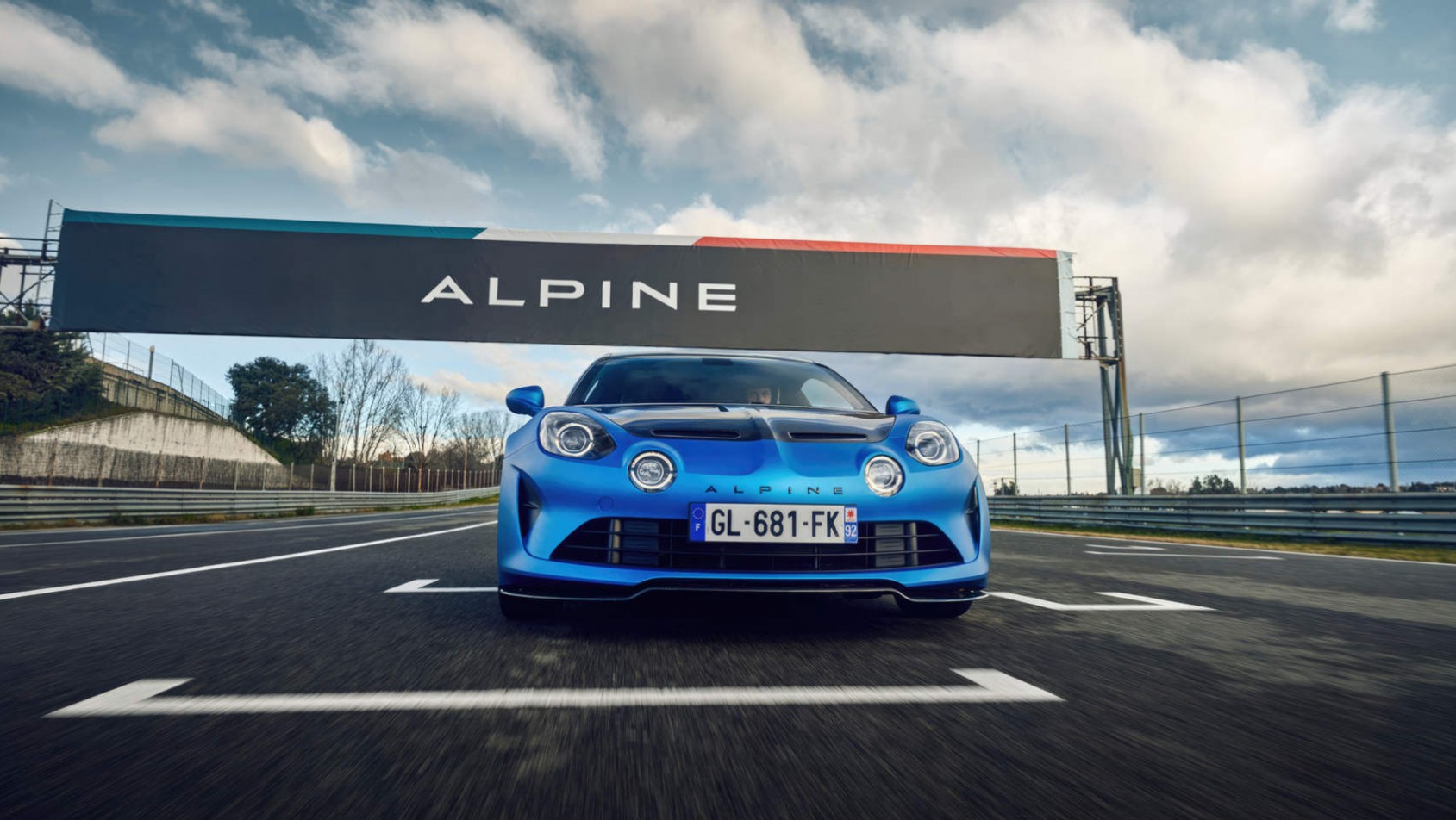 Alpine A110 R Alpine A110 R - na torze