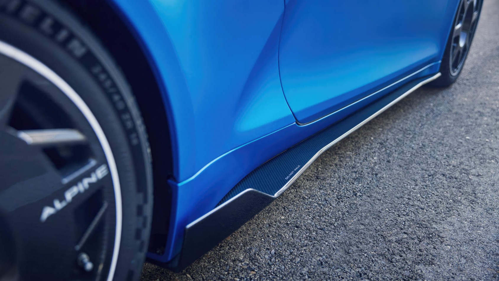 Alpine A110 R Alpine A110 R - progi