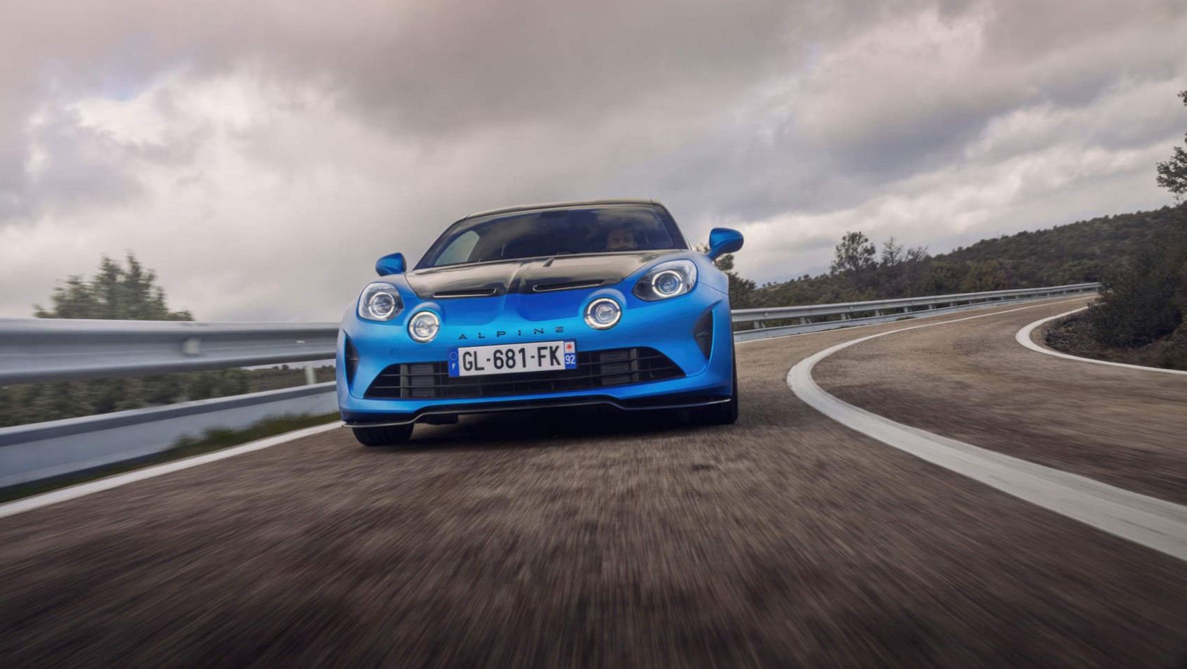 Alpine A110 R Alpine A110 R - dront na torze