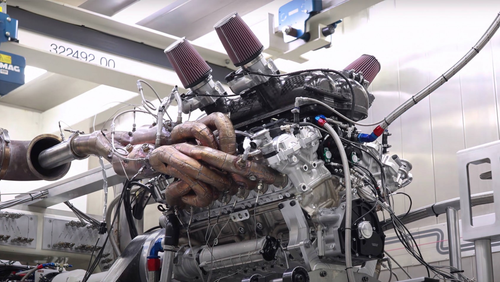 Gordon Murray Automotive T.50 testy silnika