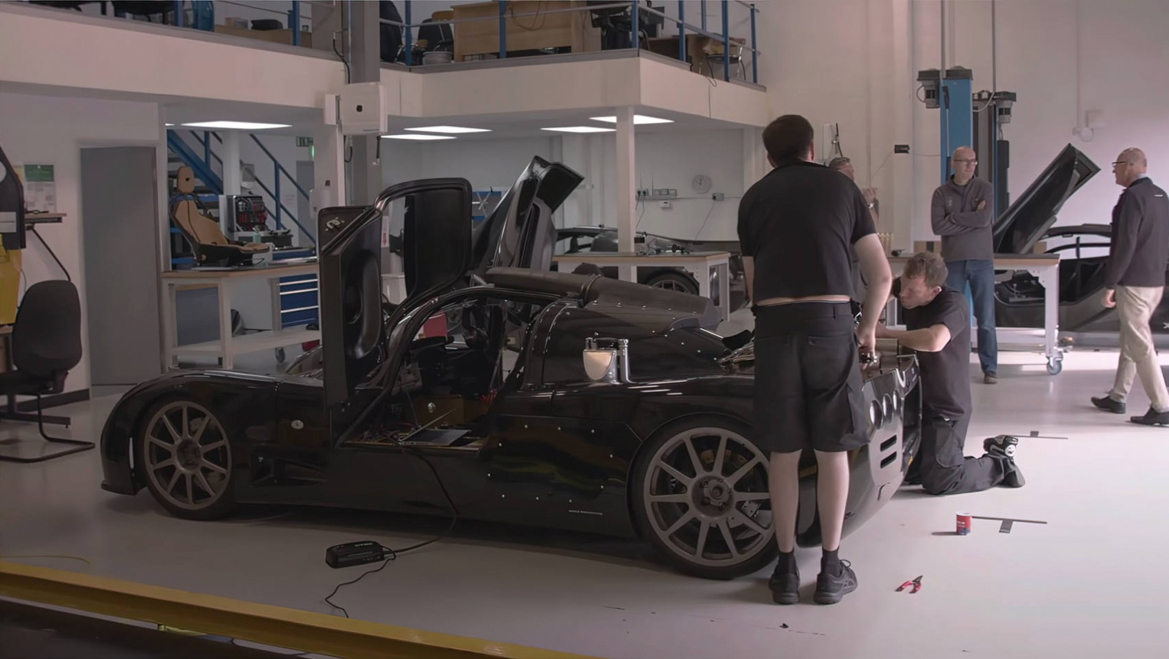 GMA T.50 prace w fabryce