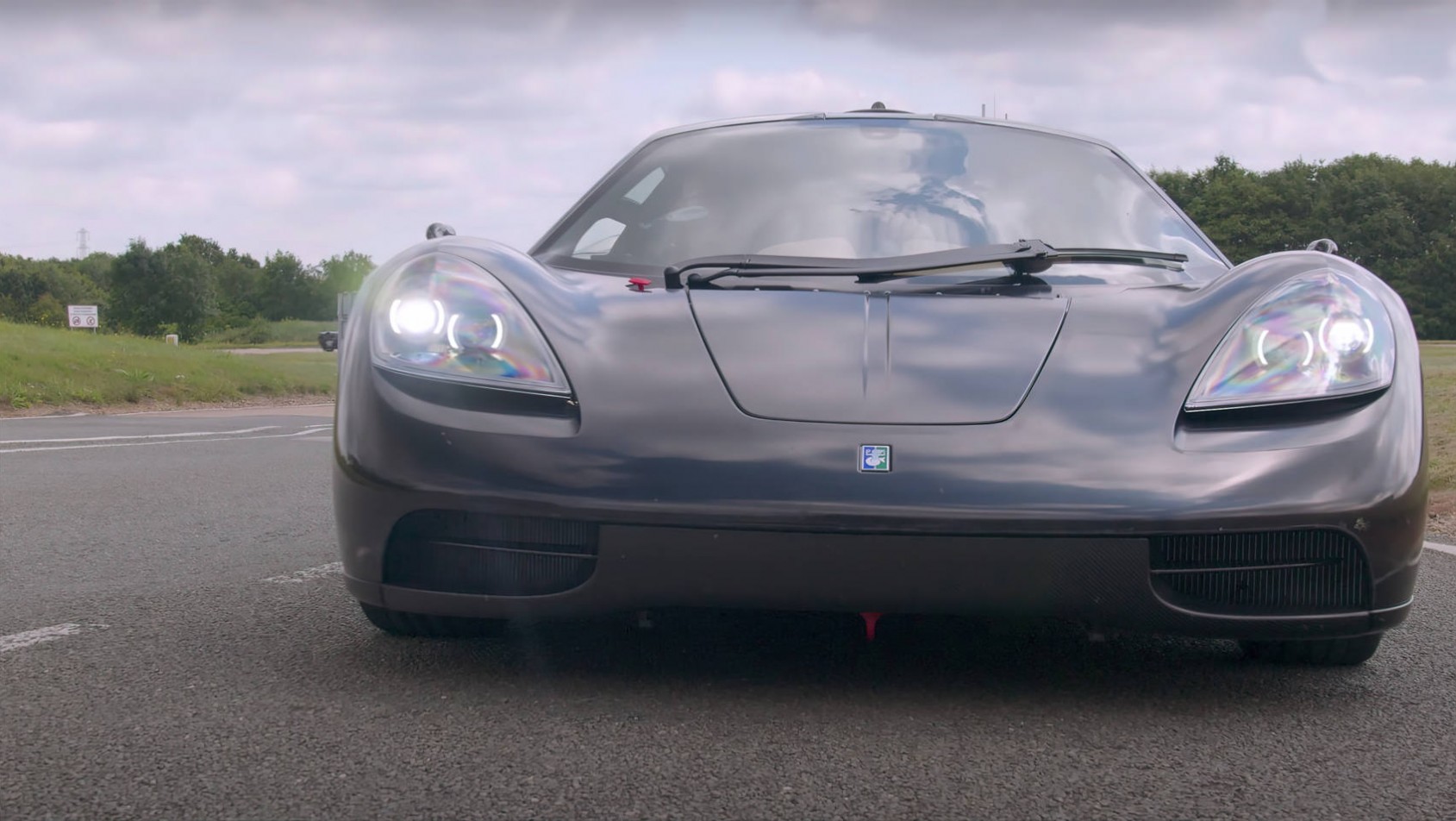 GMA T.50 prototyp podczas ostatniej jazdy testowej