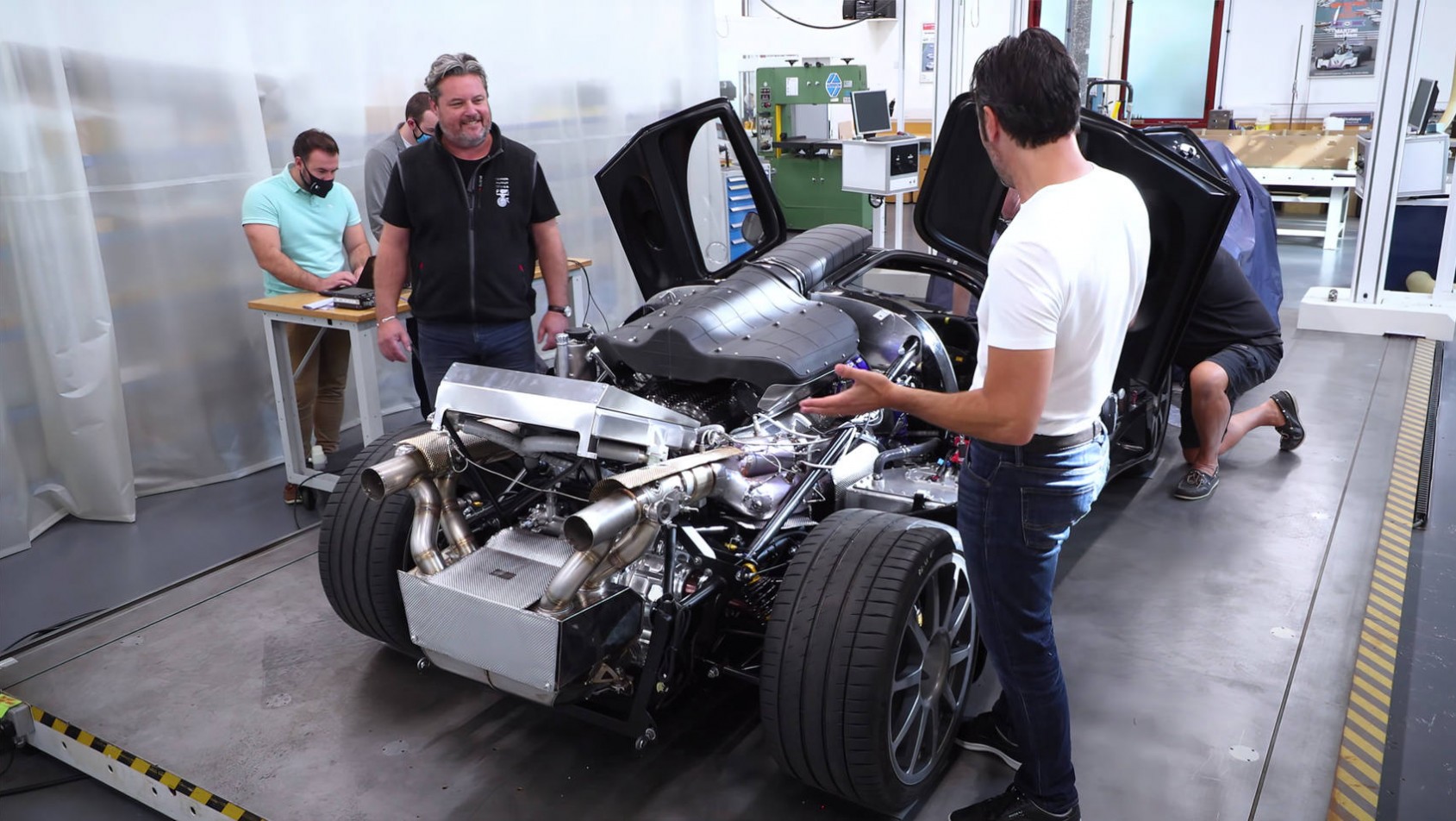 GMA T.50 zespół projektowy podczas pracy