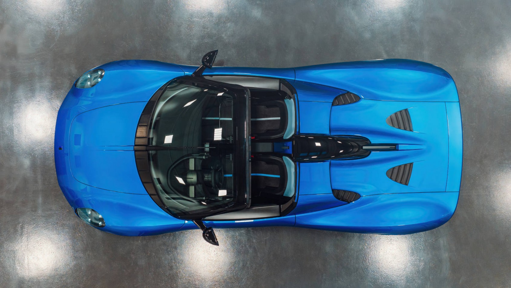 GMA T.33 Spider z góry