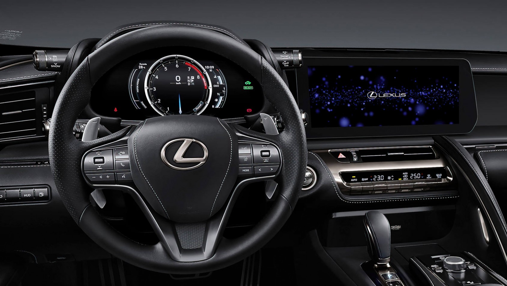 2023 Lexus LC500 kokpit
