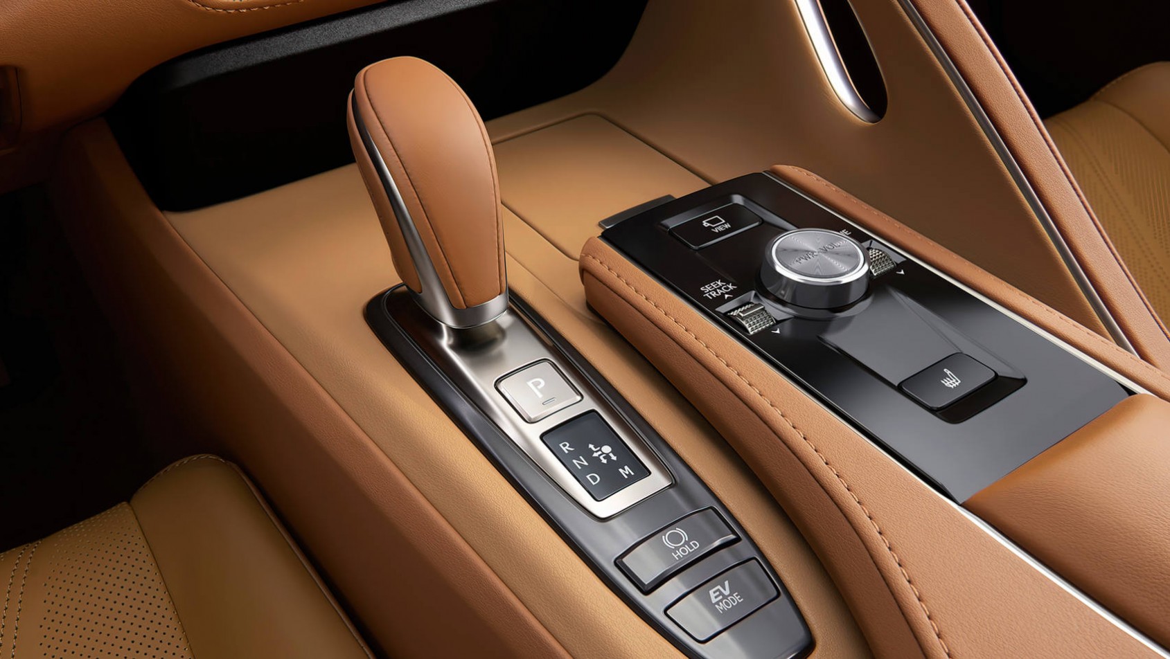 2023 Lexus LC500 konsola