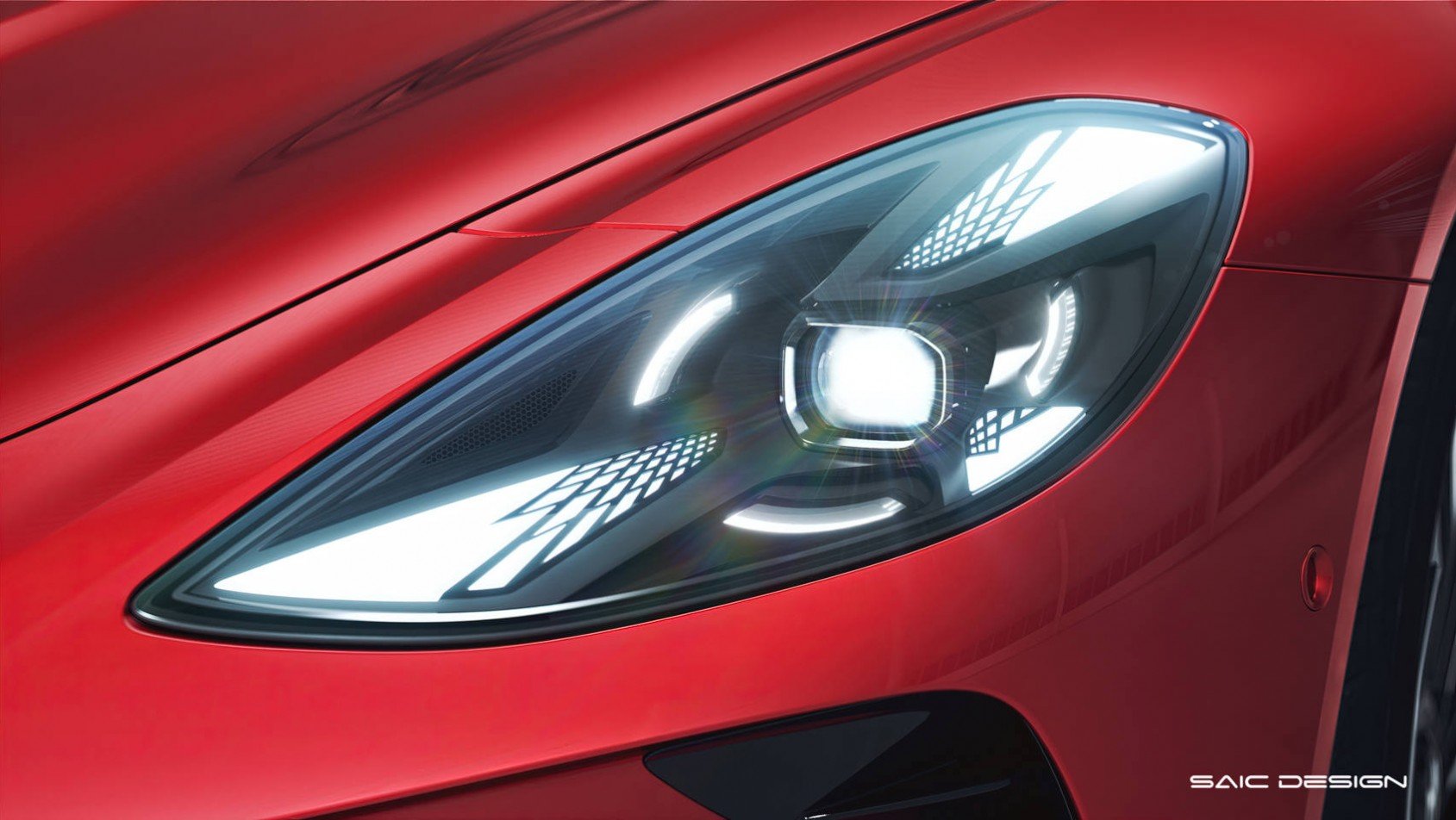 2024 MG Cyberster reflektor