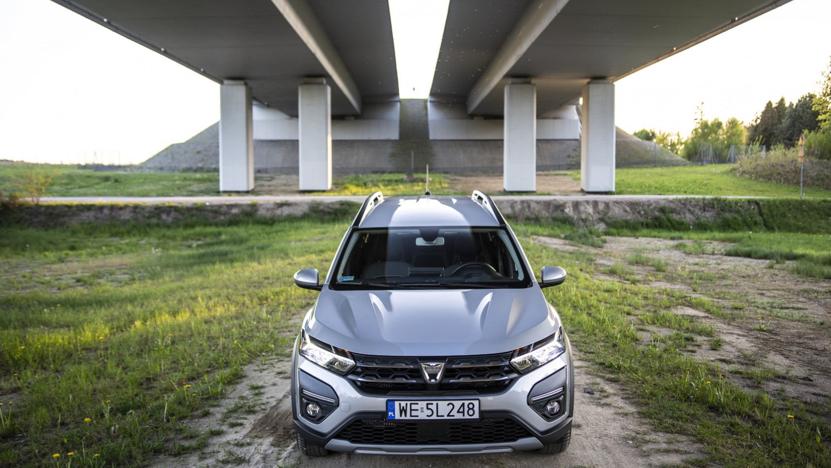 Test Dacia Jogger przód centralnie