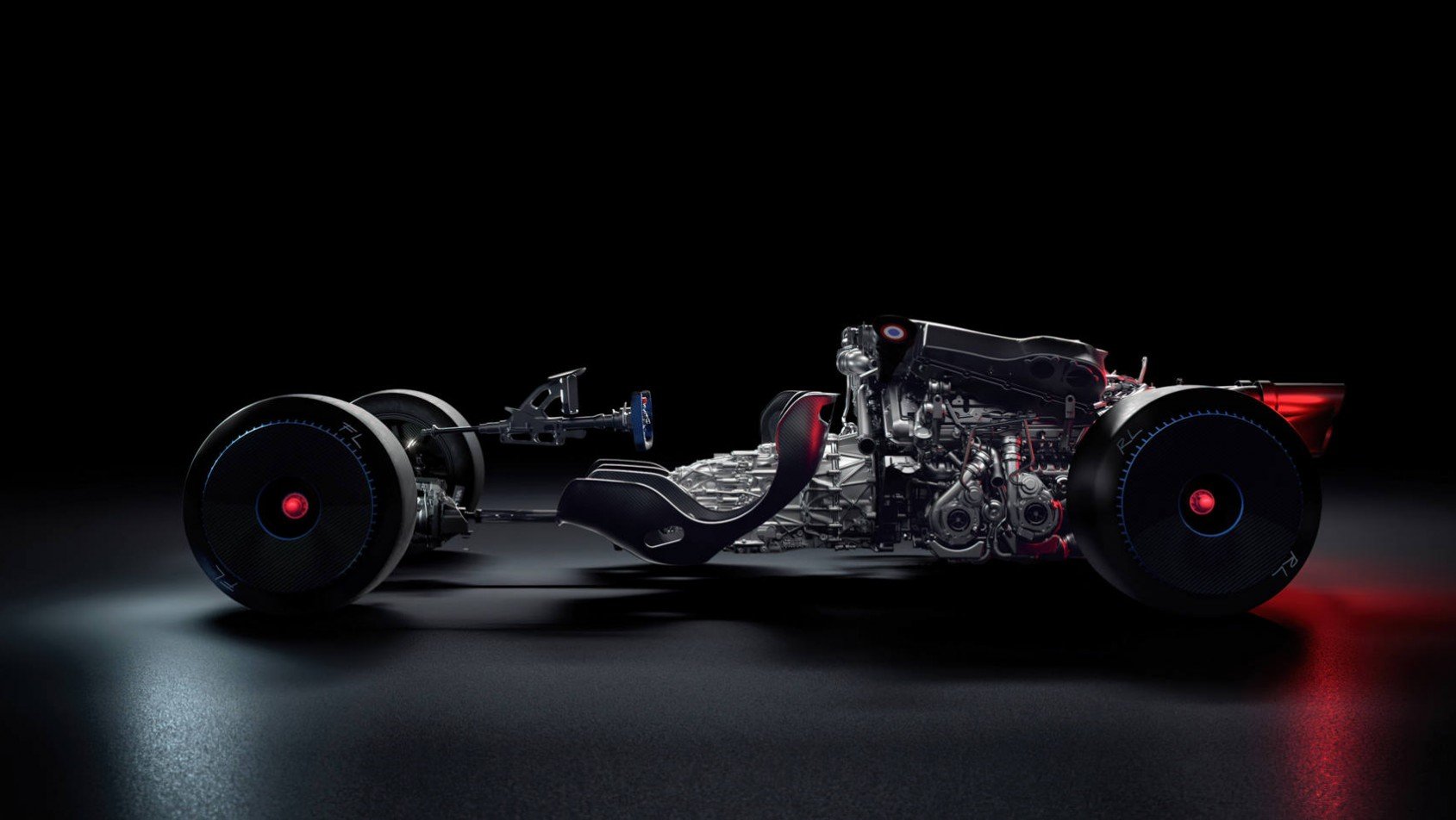 Bugatti Bolide Bugatti Bolide struktura podwozia