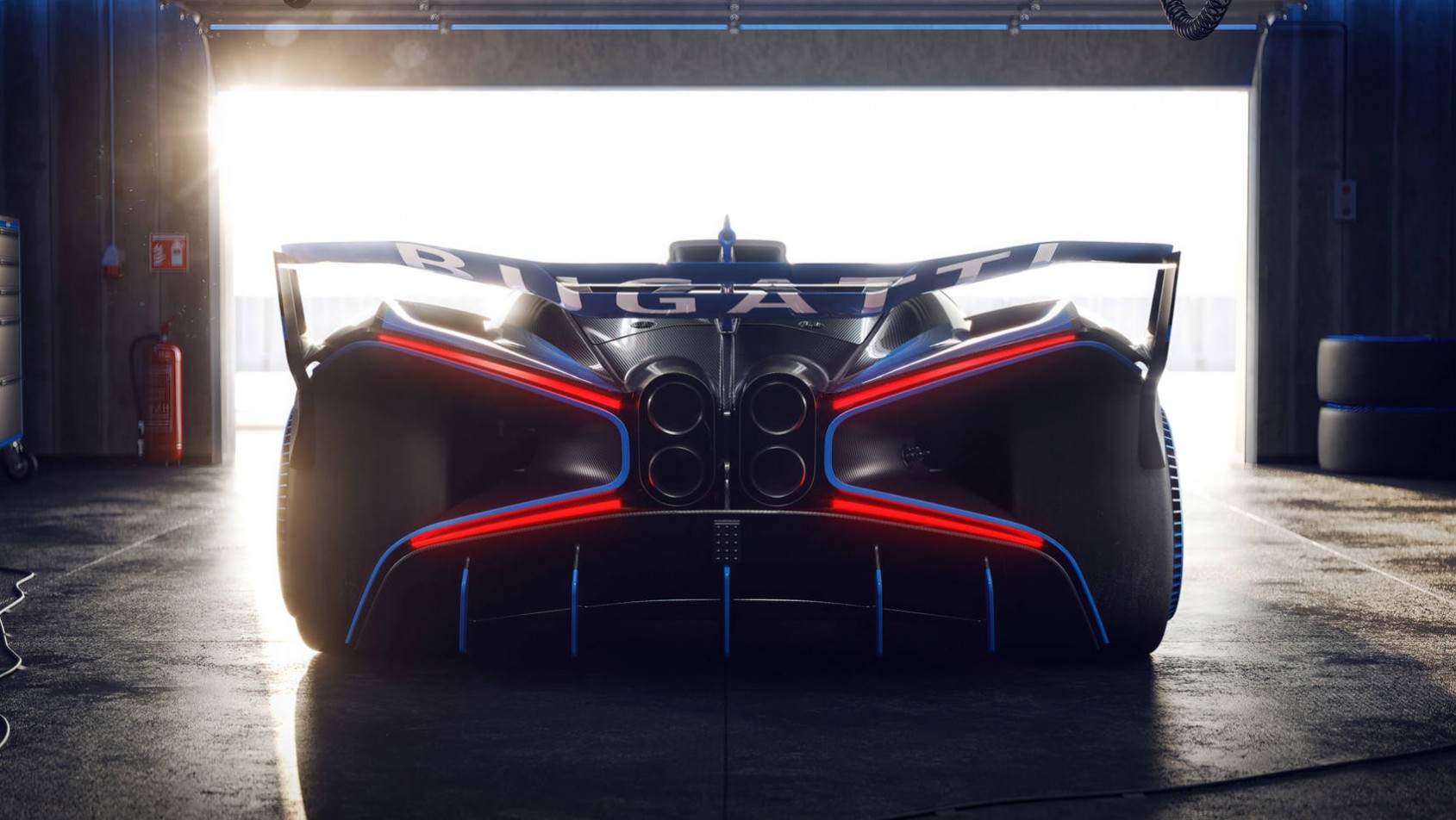 Bugatti Bolide Bugatti Bolide tył