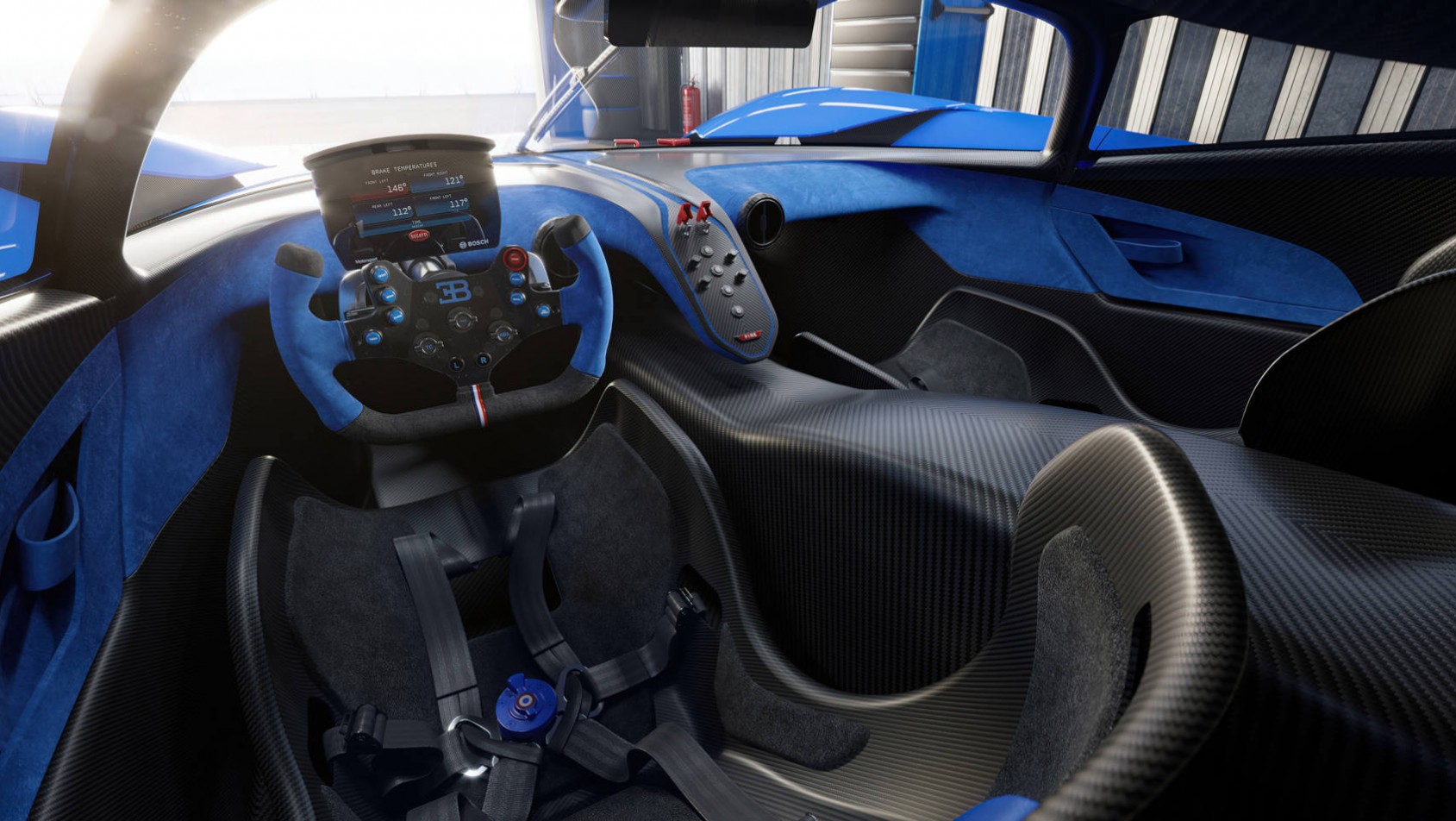 Bugatti Bolide Bugatti Bolide wnętrze