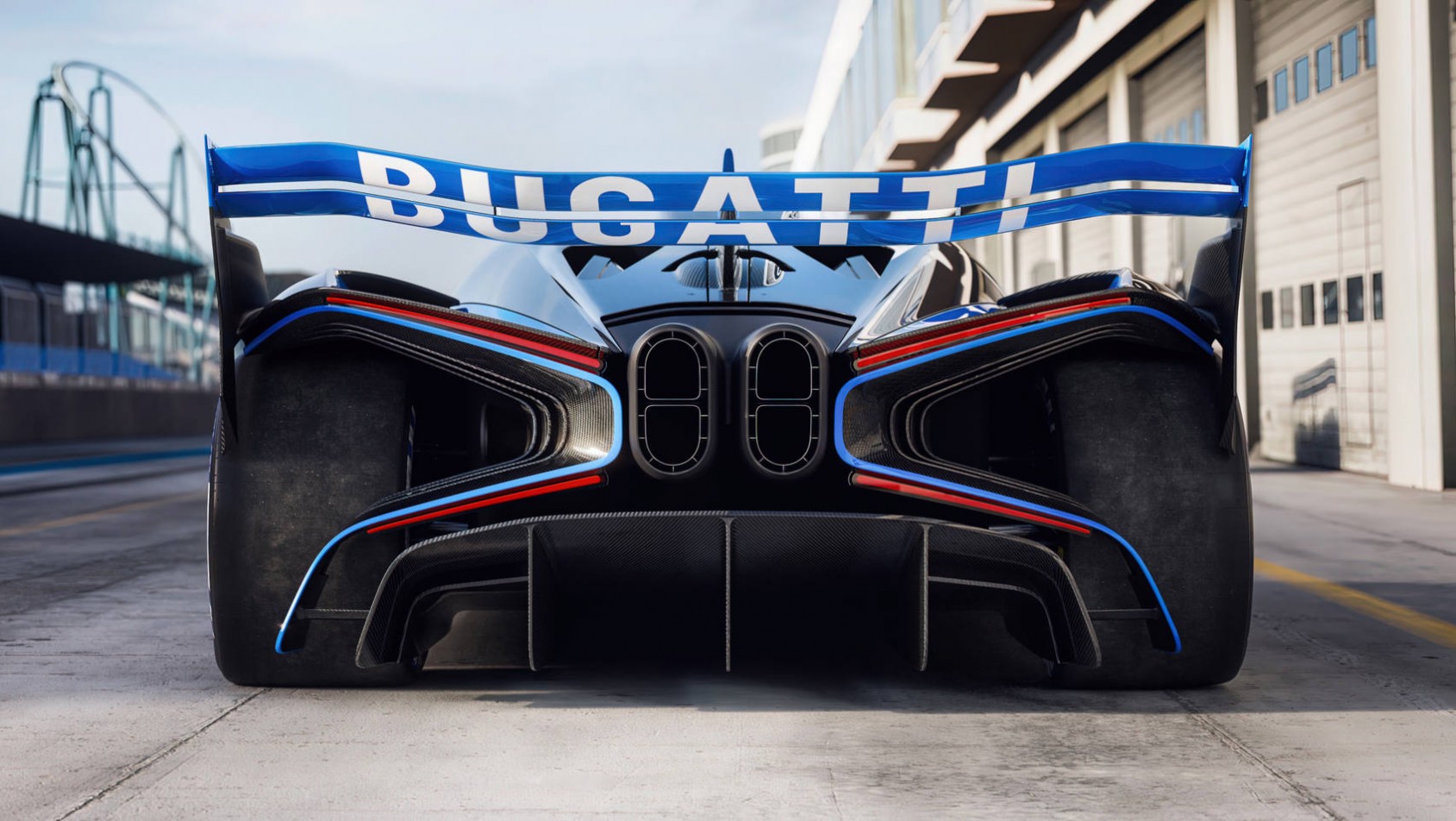 Bugatti Bolide Bugatti Bolide spoiler