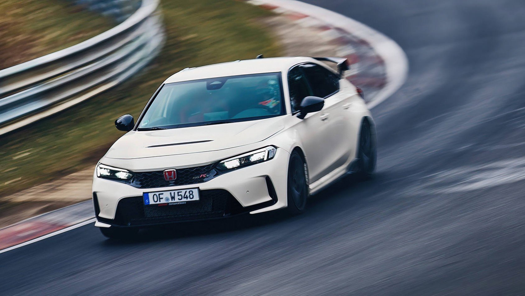 Honda Civic Type R FL5 Nurburgring lewy przód
