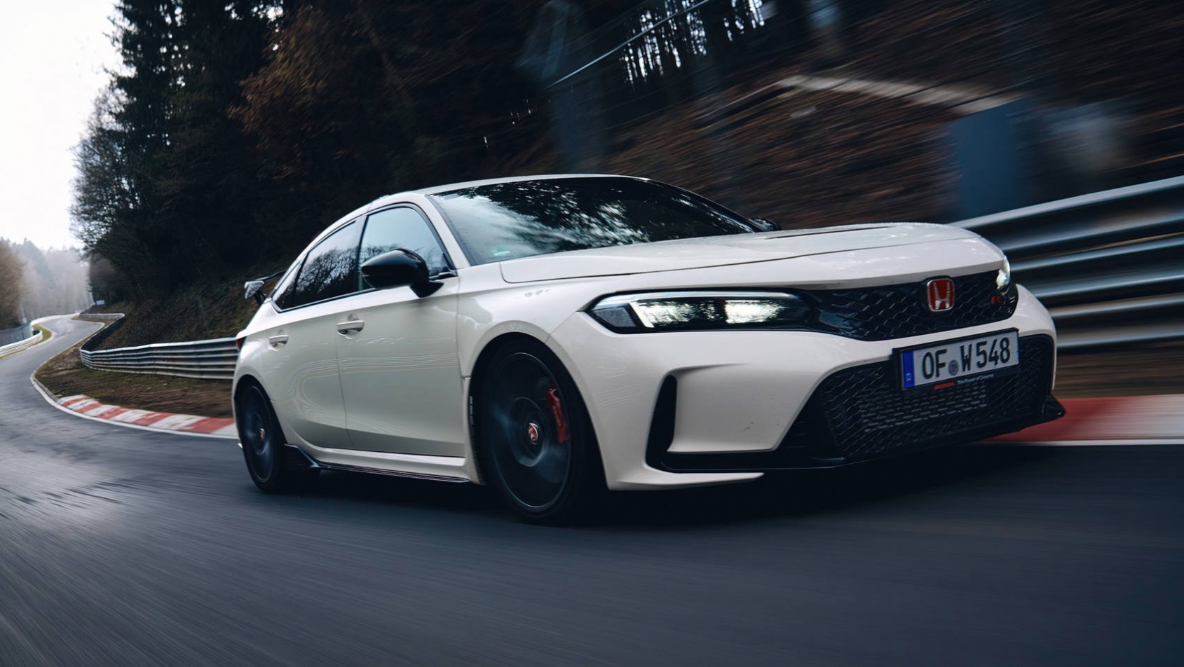 Honda Civic Type R FL5 Nurburgring przejazd