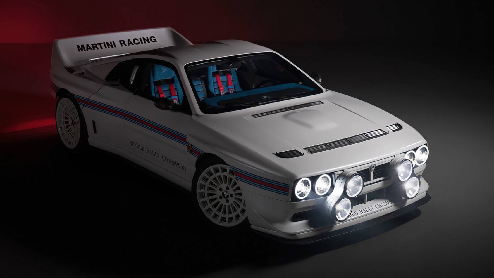 Lancia 037 Kimera EVO37 Martini 7 restomod przód