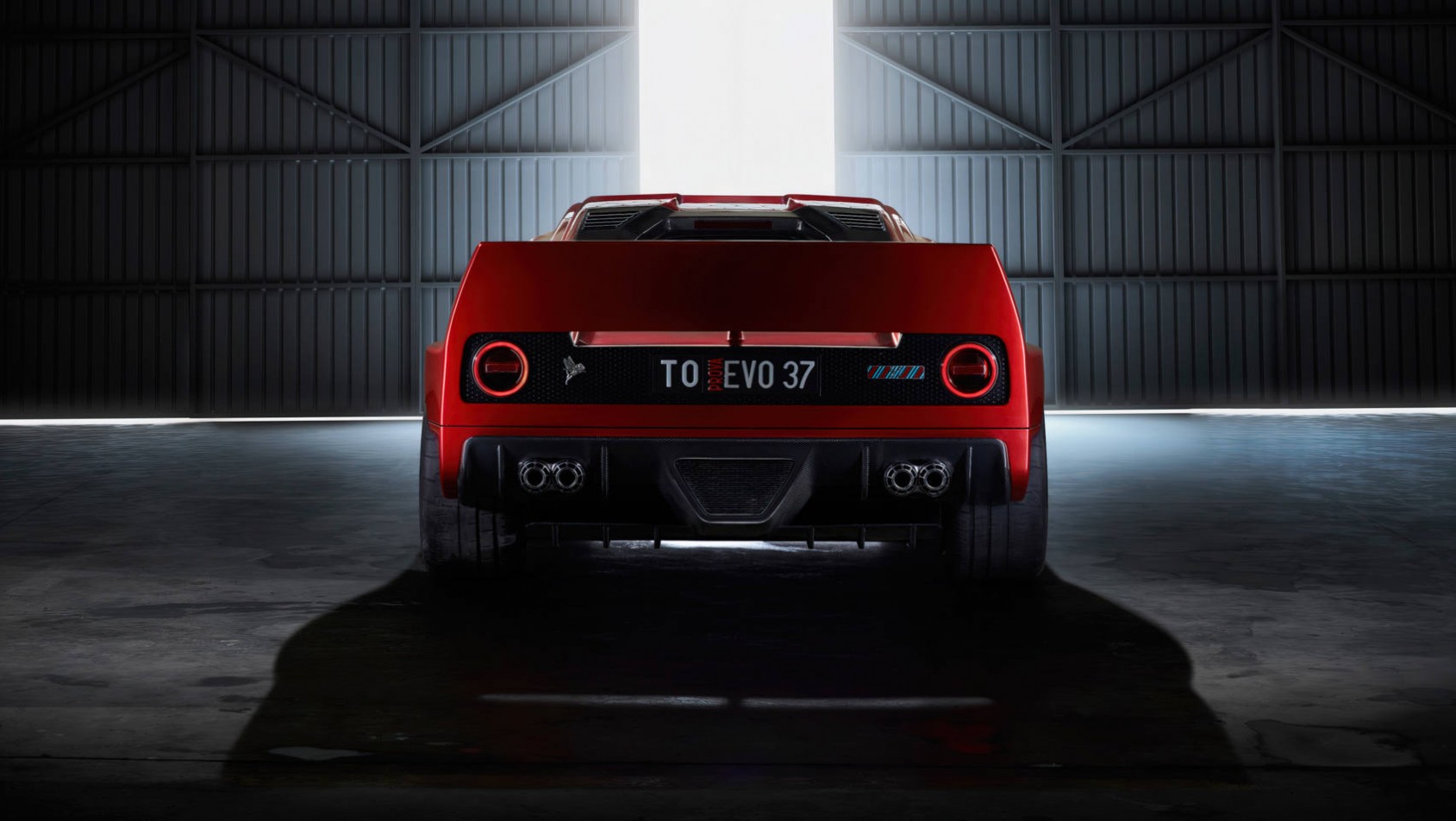 Lancia 037 Kimera EVO37 restomod tył
