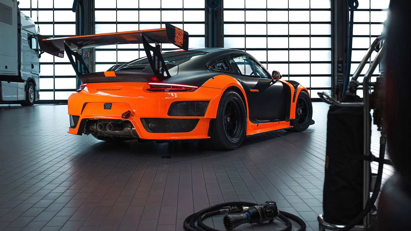 Porsche 911 GT2 RS 2023 Porsche 911 GT2 RS Clubsport Evo aerodynamika tył
