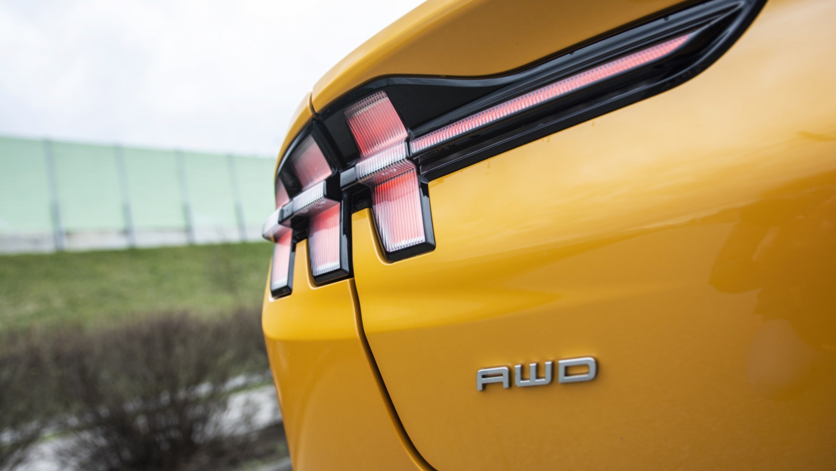 Ford Mustang Mach-E GT detal lamp