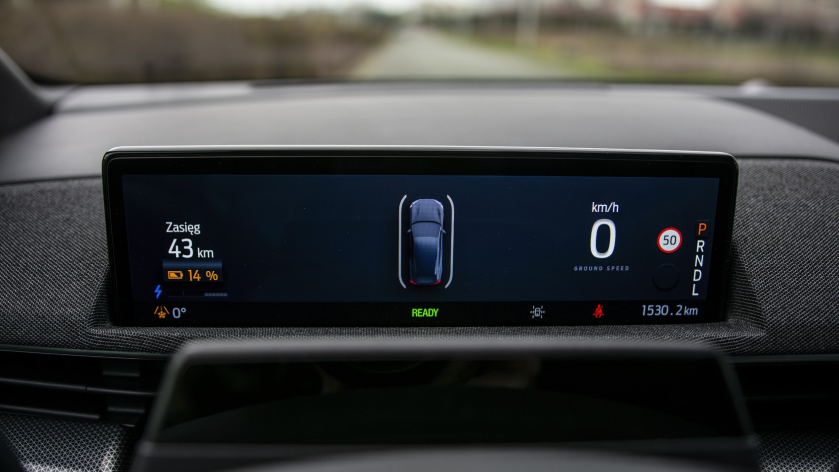 Ford Mustang Mach-E GT wirtualne zegary